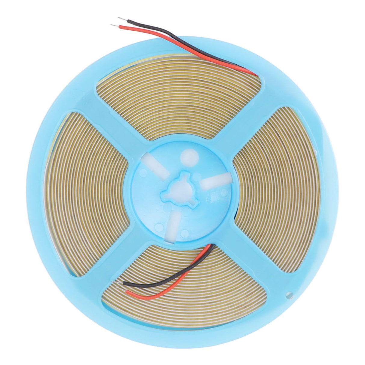 COB LED Strip Light 320LEDs 110lm Adhesive Uniform Natrual Flexible Tape Light for Indoor Home Cabinet 24V 32.8ft 6000K White Light
