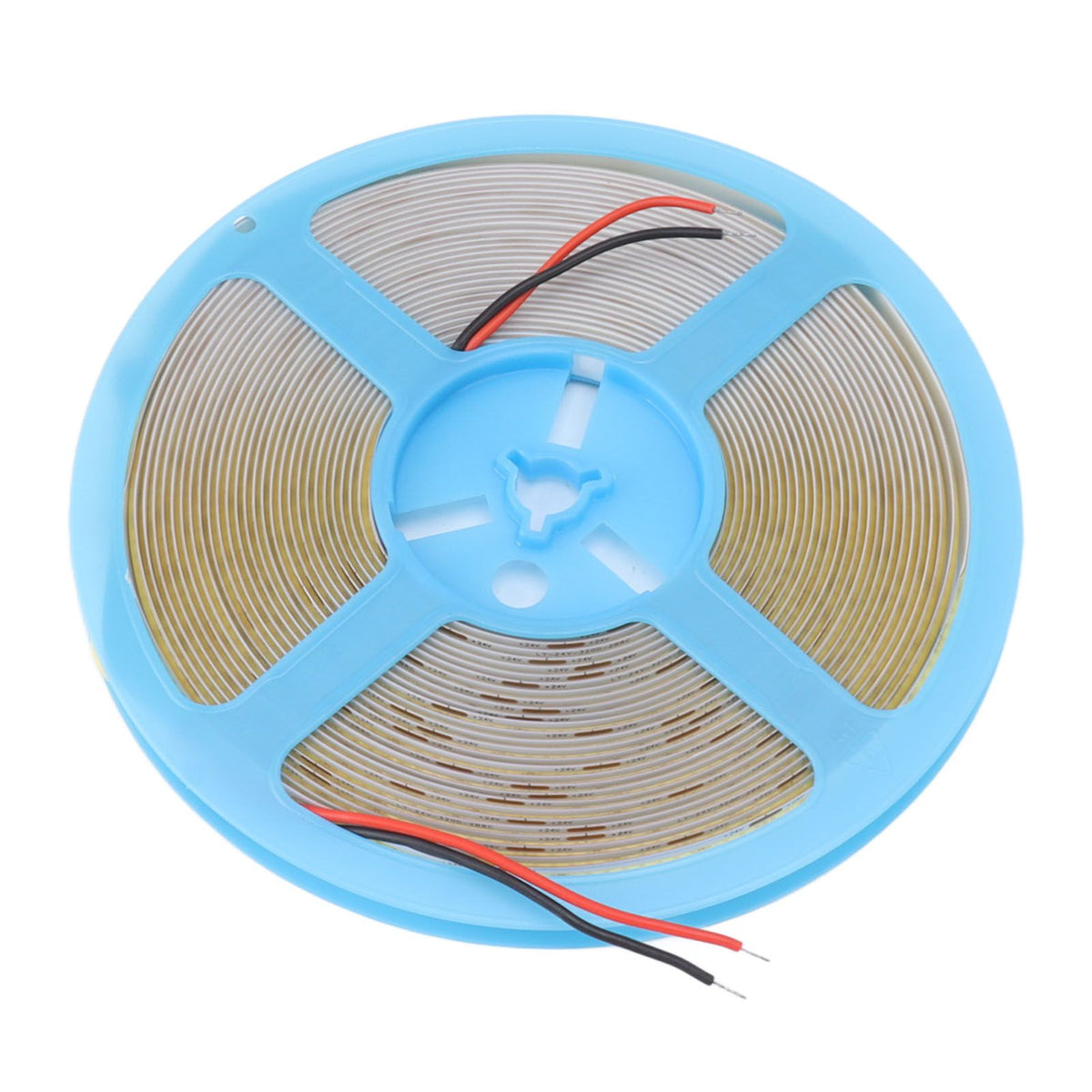 COB LED Strip Light 320LEDs 110lm Adhesive Uniform Natrual Flexible Tape Light for Indoor Home Cabinet 24V 32.8ft 3000K Warm Light