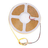 COB LED Strip Light High Brightness Adhesive Flexible Double Row DIY Lamp Strip for Cabinet Car 32.8ft 24V 3000K Warm Light - Top-Down View