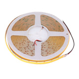 COB LED Strip Light High Brightness Adhesive Flexible Double Row DIY Lamp Strip for Cabinet Car 32.8ft 24V 3000K Warm Light