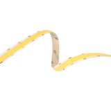 COB LED Strip Light High Brightness Adhesive Flexible Double Row DIY Lamp Strip for Cabinet Car 32.8ft 24V 3000K Warm Light