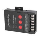 RGB LED Controller High Power Wireless Iron Shell 15 Modes Colorful Light Controller for KTV Hotel Home - Front View