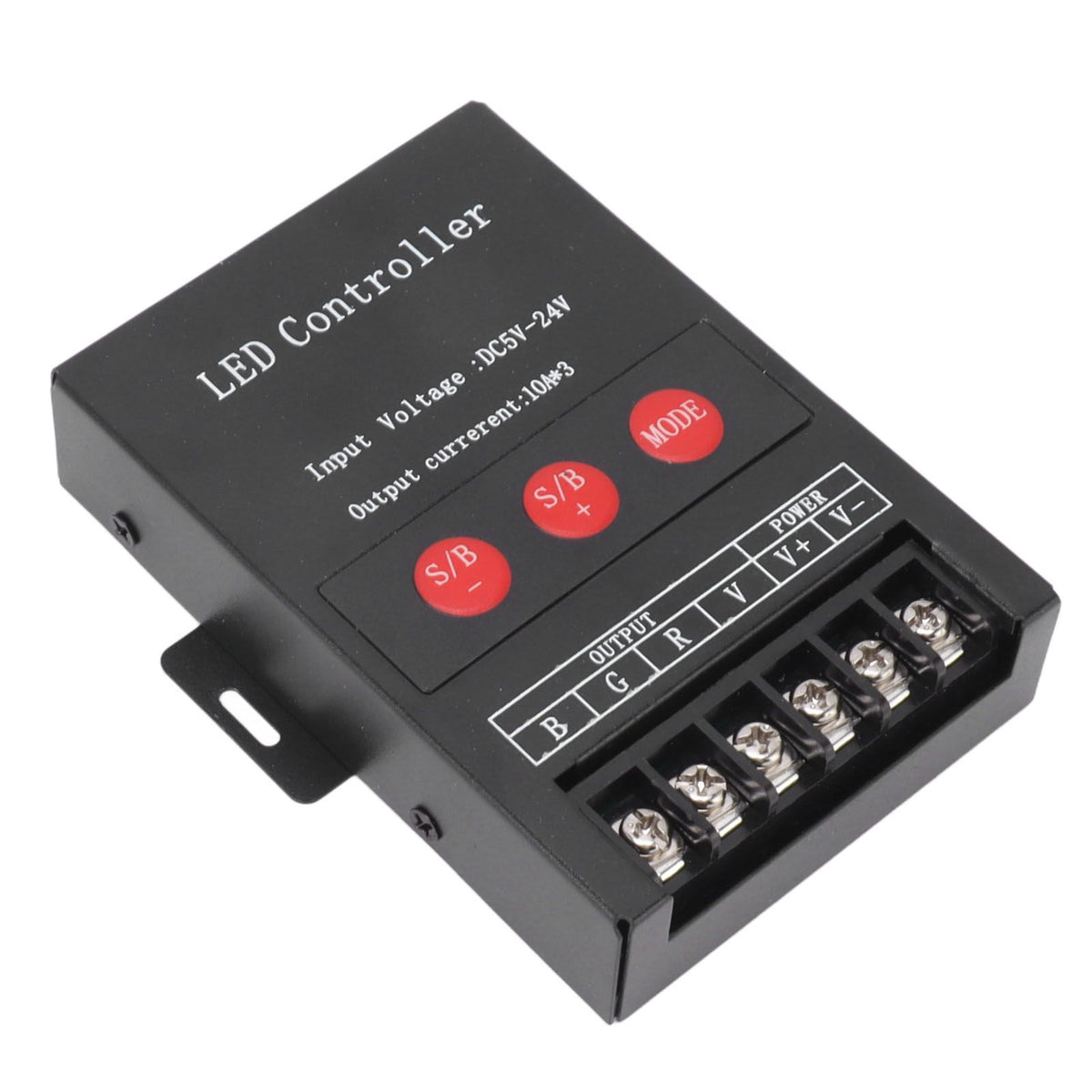 RGB LED Controller High Power Wireless Iron Shell 15 Modes Colorful Light Controller for KTV Hotel Home