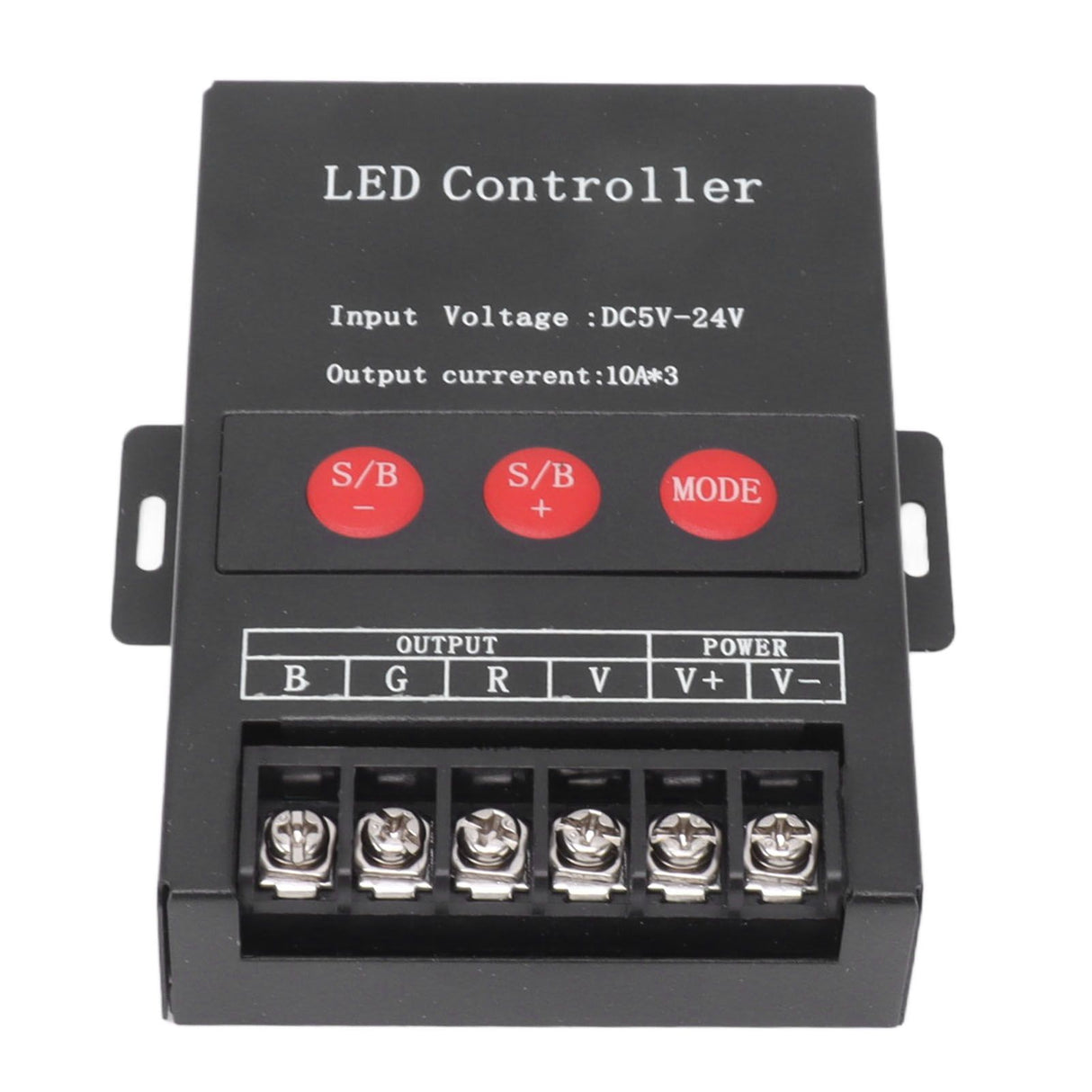 RGB LED Controller High Power Wireless Iron Shell 15 Modes Colorful Light Controller for KTV Hotel Home
