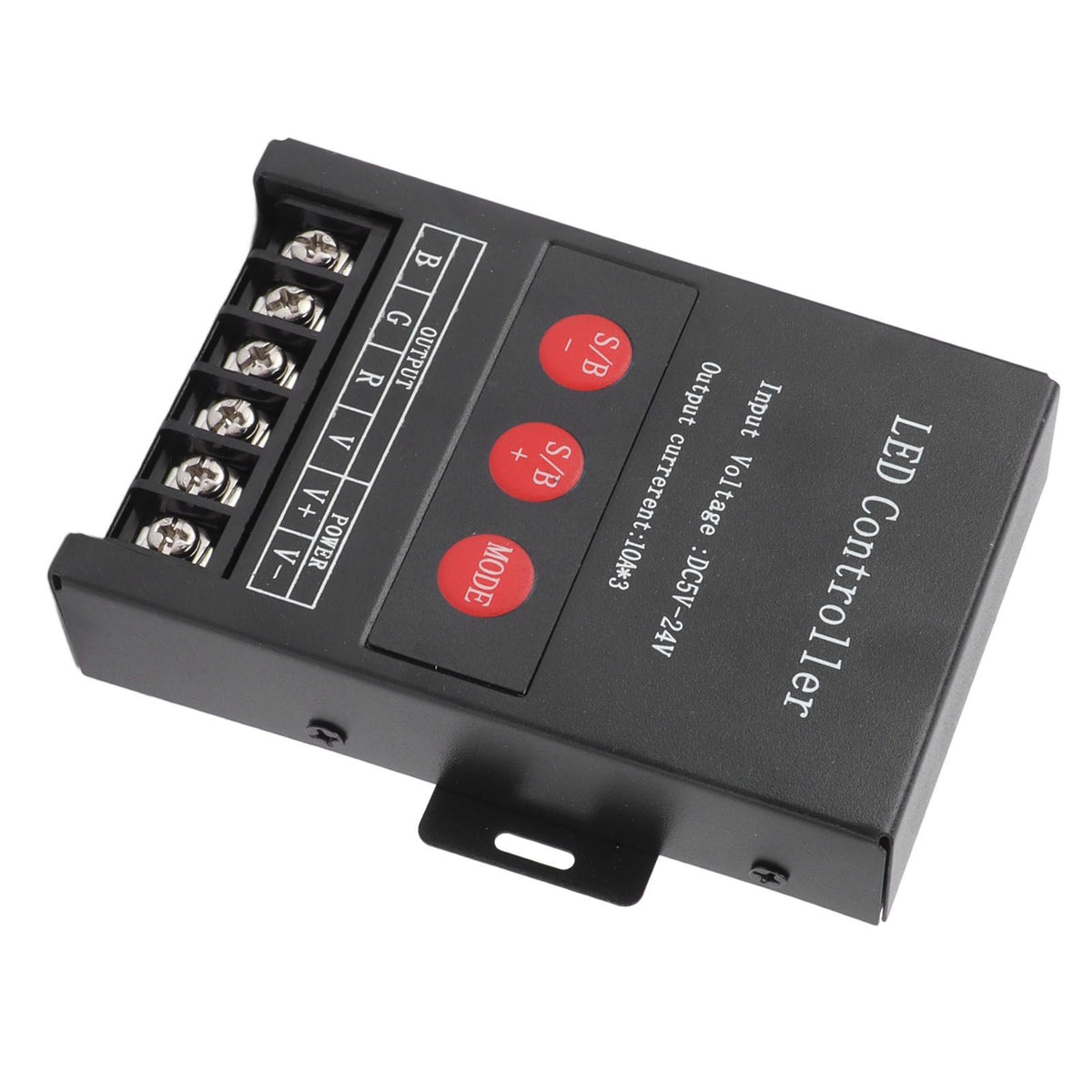 RGB LED Controller High Power Wireless Iron Shell 15 Modes Colorful Light Controller for KTV Hotel Home