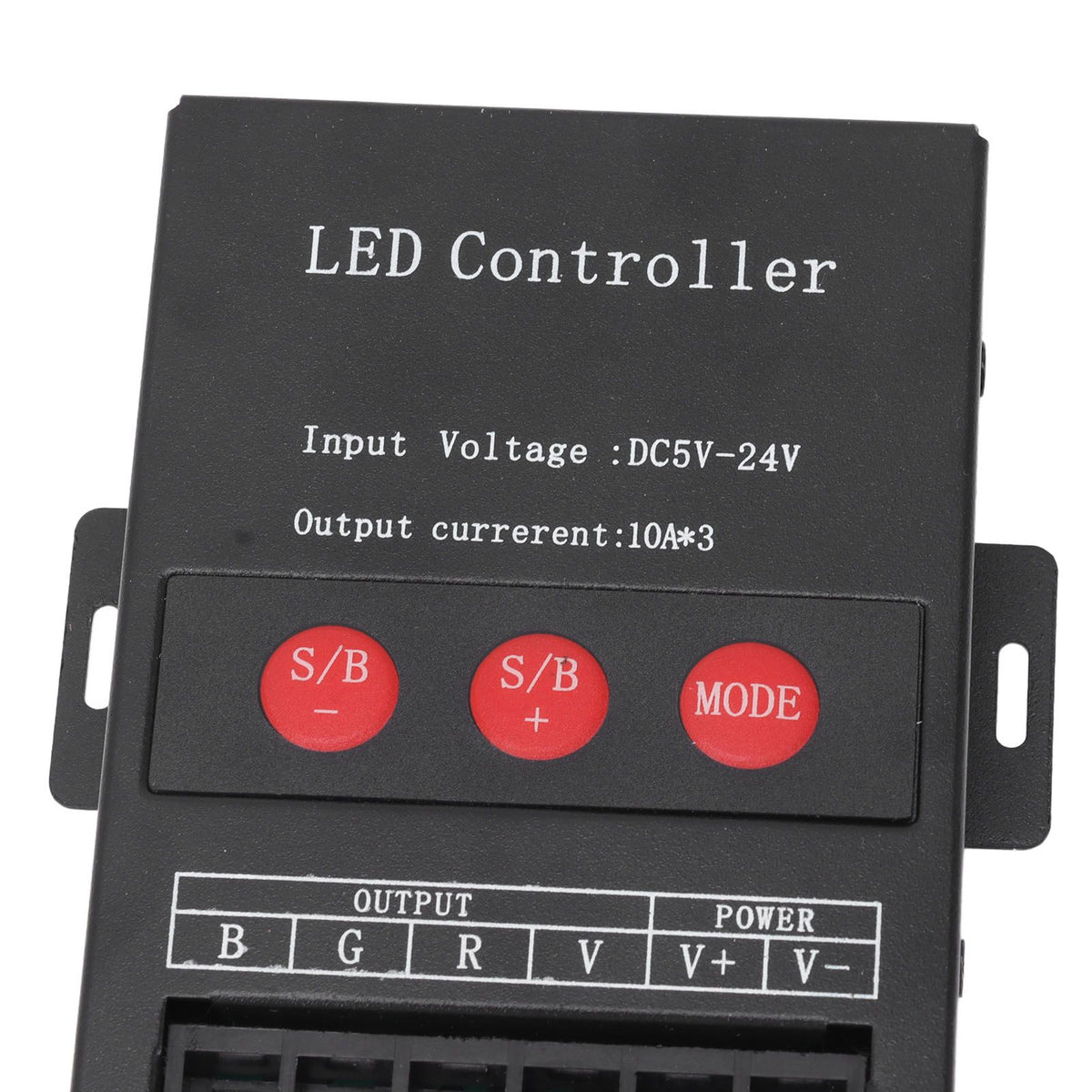 RGB LED Controller High Power Wireless Iron Shell 15 Modes Colorful Light Controller for KTV Hotel Home
