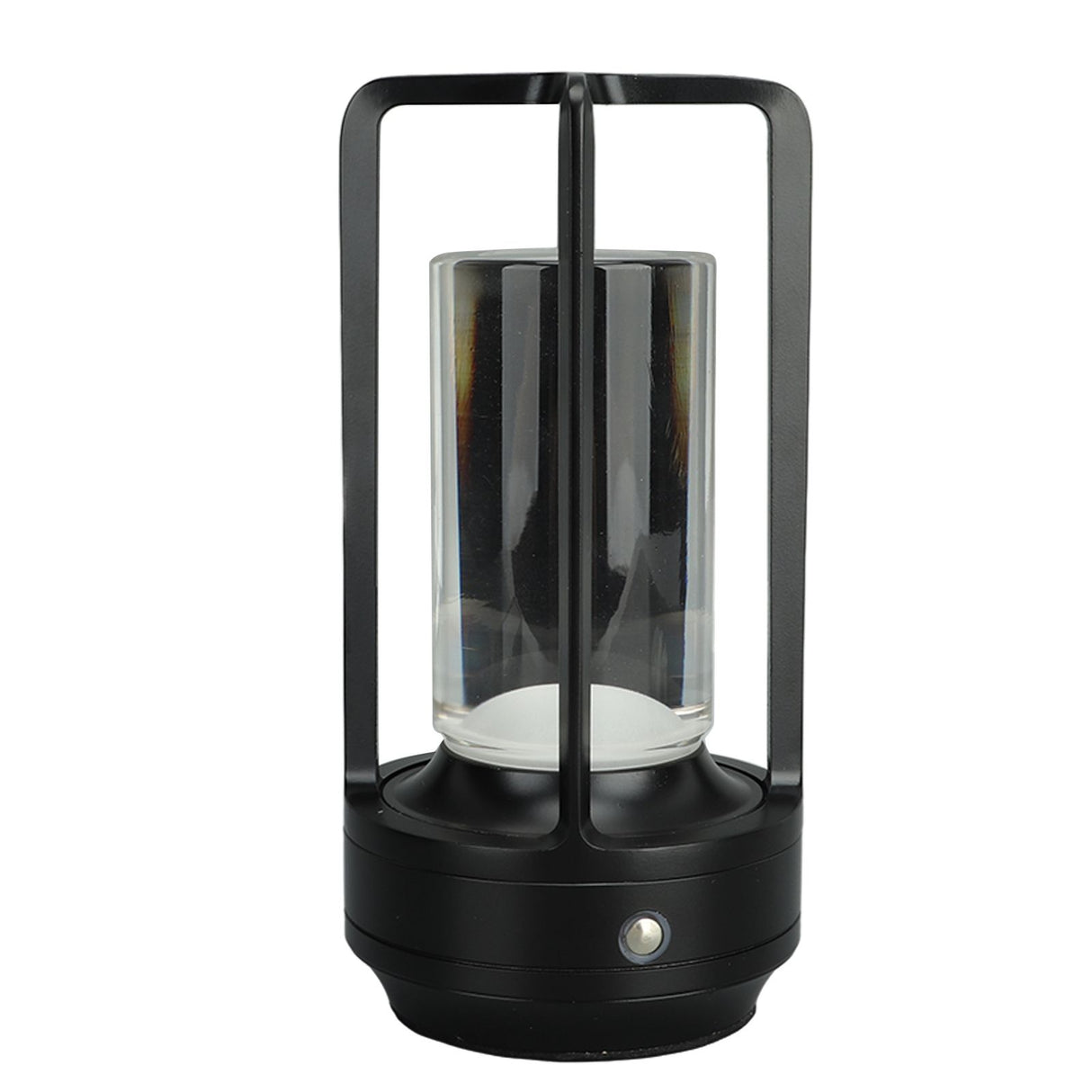 Cordless Table Lamp 3 Colors Stepless Dimming LED Table Lamp Rechargeable Touch Lamp Bedside Nightstand Lamp Black