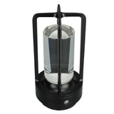 Cordless Table Lamp 3 Colors Stepless Dimming LED Table Lamp Rechargeable Touch Lamp Bedside Nightstand Lamp Black
