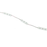 LED Makeup Mirror Light Strip Touch Eye Friendly 6 Rows 18 Lights Adjustable LED Light Strip Warm White