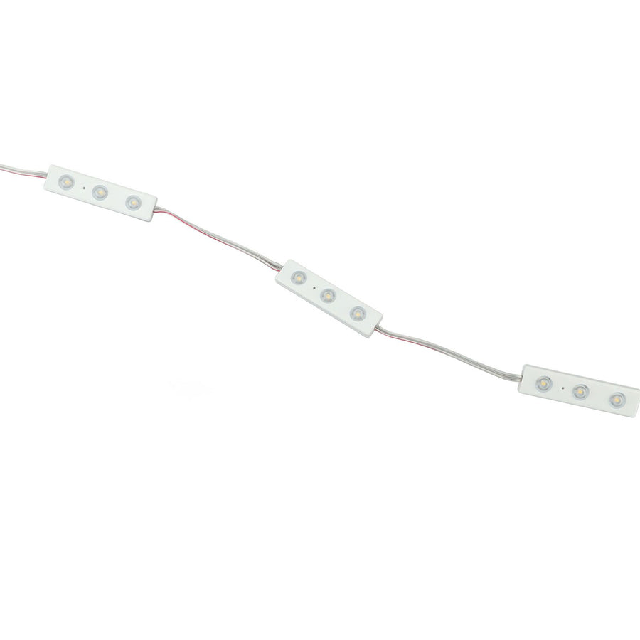 LED Makeup Mirror Light Strip Touch Eye Friendly 6 Rows 18 Lights Adjustable LED Light Strip Warm White