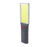 LED Work Light Rechargeable Magnetic Adsorption High Bright COB Panel Portable LED Work Lamp with Hanging Hook - Side View