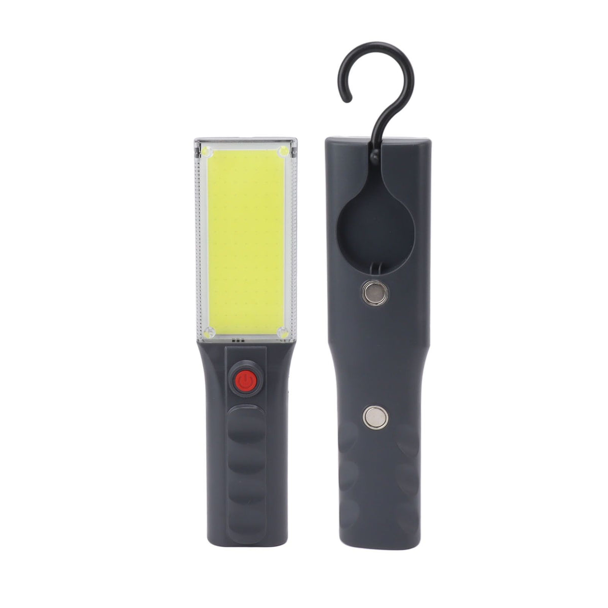 LED Work Light Rechargeable Magnetic Adsorption High Bright COB Panel Portable LED Work Lamp with Hanging Hook