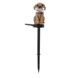 Solar Light Cartoon Welcome Sign Dog Lawn Lights Patio Outdoor Garden Decorative Landscape Lights