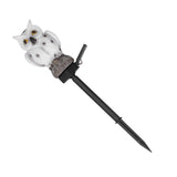 Solar Pathway Lights Outdoor Solar Garden Lights Owl Design Solar Powered Landscape Light For Patio Yard Driveway - Close-Up Angle