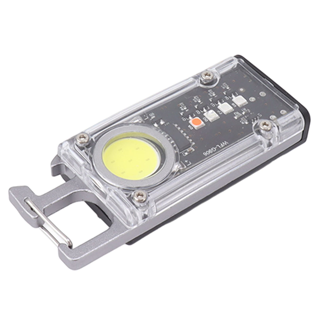 Mini COB Work Light 8 Mode Portable Rechargeable Magnetic Hook Pocket Flashlight Multifunction Bottle Opener Emergency Light