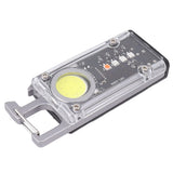 Mini COB Work Light 8 Mode Portable Rechargeable Magnetic Hook Pocket Flashlight Multifunction Bottle Opener Emergency Light