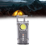 Mini COB Work Light 8 Mode Portable Rechargeable Magnetic Hook Pocket Flashlight Multifunction Bottle Opener Emergency Light