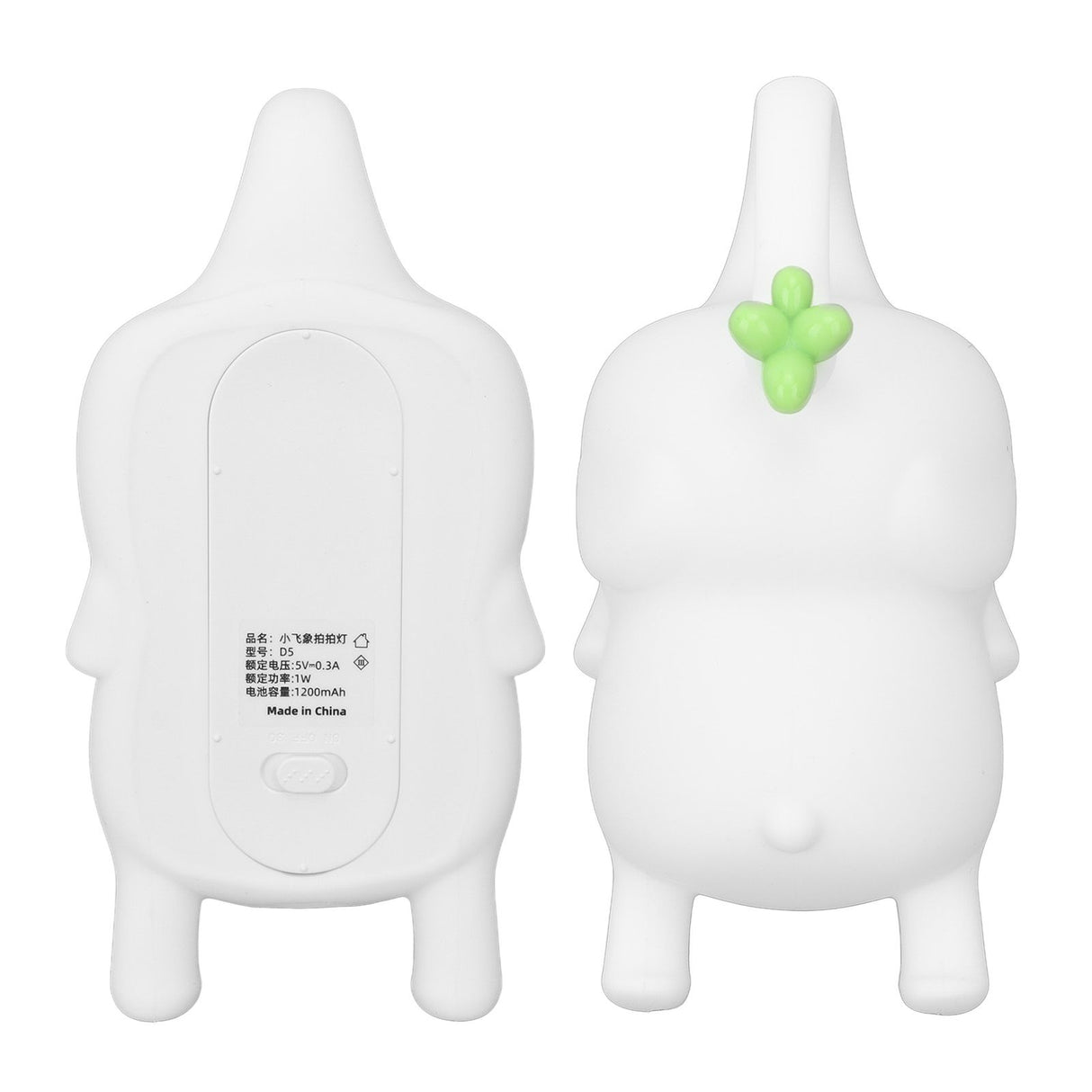 Night Light Silicon Elephant Nursery Night Lights 3 Brightness USB Timing Night Lamp for Home Hotel Office