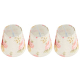 Cloth Lamp Shade Flower Pattern Clip On Bulb Lampshade for Table Lamp Chandelier Floor Lamp - Side View