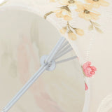 Cloth Lamp Shade Flower Pattern Clip On Bulb Lampshade for Table Lamp Chandelier Floor Lamp