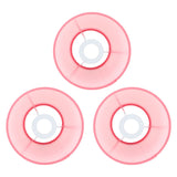 3pcs Cloth Fabric Lampshade Innovative E14 Intervention Type Modern Fabric Lampshade Dust Cover for Bedroom Bedside Pink - 45-Degree Angle