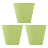 3pcs Cloth Fabric Lampshade Innovative E14 Intervention Type Modern Fabric Lampshade Dust Cover for Bedroom Bedside Pea Green - Side View