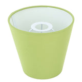 3pcs Cloth Fabric Lampshade Innovative E14 Intervention Type Modern Fabric Lampshade Dust Cover for Bedroom Bedside Pea Green