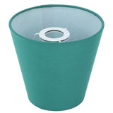 3pcs Cloth Fabric Lampshade Innovative E14 Intervention Type Modern Fabric Lampshade Dust Cover for Bedroom Bedside Dark Green