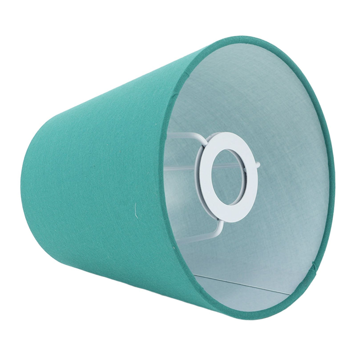 3pcs Cloth Fabric Lampshade Innovative E14 Intervention Type Modern Fabric Lampshade Dust Cover for Bedroom Bedside Dark Green