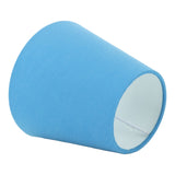 3pcs Cloth Fabric Lampshade Innovative E14 Intervention Type Modern Fabric Lampshade Dust Cover for Bedroom Bedside Retro Blue