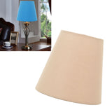 3pcs Cloth Fabric Lampshade Innovative E14 Intervention Type Modern Fabric Lampshade Dust Cover for Bedroom Bedside Khaki - Extra Image