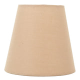 3pcs Cloth Fabric Lampshade Innovative E14 Intervention Type Modern Fabric Lampshade Dust Cover for Bedroom Bedside Khaki - Extra Image