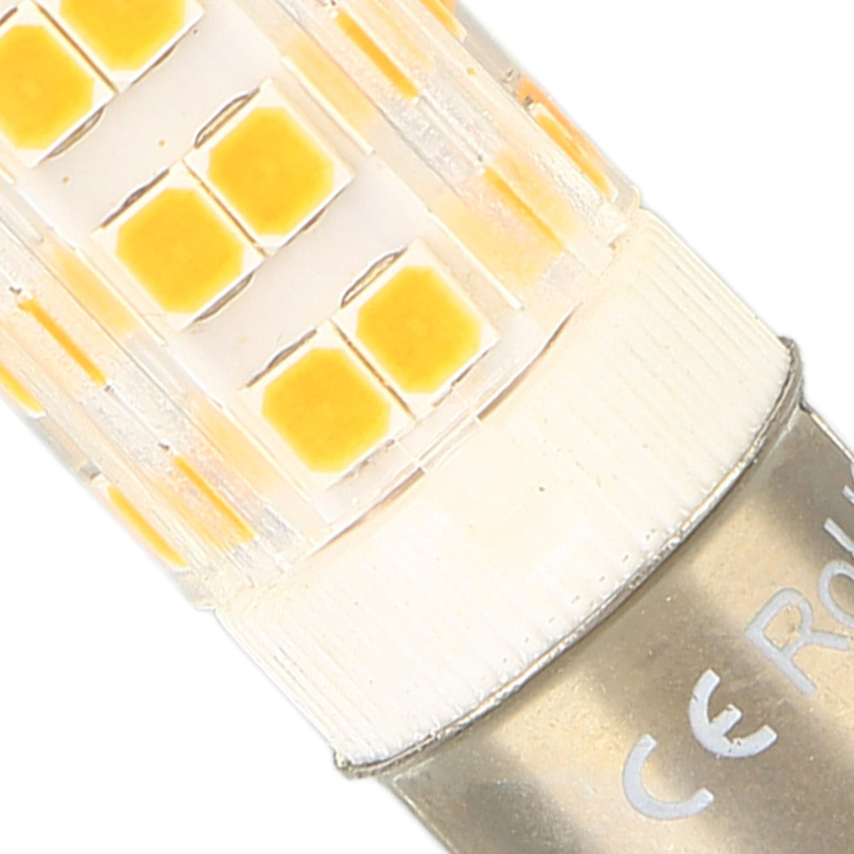 2pcs BA15D Led Bulbs Dimmable 6W Double Contact DC Bayonet Base 540LM 76 LED Warm Light 60W Halogen Bulbs Equivalent 100‑130V