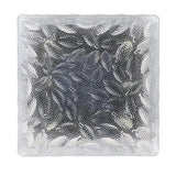 Solar Glass Brick Light ABS LED Waterproof In Ground Buried Ice Brick Landscape Lamp for Outdoor Yard Garden Lawn Blue Light - Front View