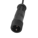5 Pcs 3.3ft Deck Light Extension Cable 2 Pin IP67 Waterproof Extension Cord Male Female Connector for Outdoor