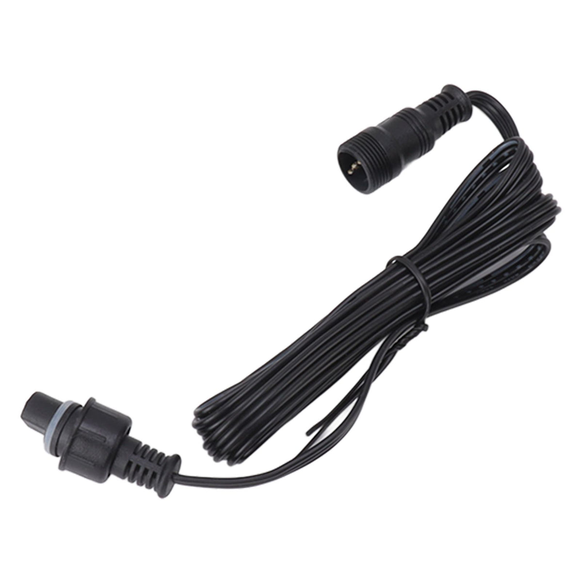 5pcs 4.9ft Deck Light Extension Cable IP67 Waterproof Extension Cord with Male and Female 3Pin Connectors for Outdoor