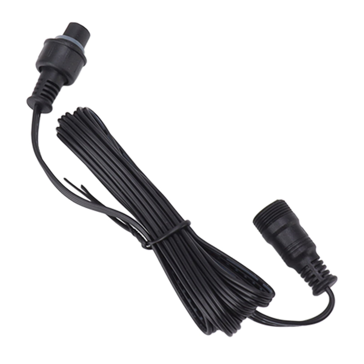 5pcs 4.9ft Deck Light Extension Cable IP67 Waterproof Extension Cord with Male and Female 3Pin Connectors for Outdoor