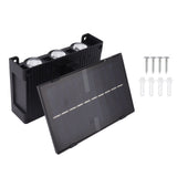 Solar Outdoor Lights Waterproof 6 LED Bulbs Ambient Outdoor Wall Lamp for Garden Patio Courtyard Terrace Indoor RGB