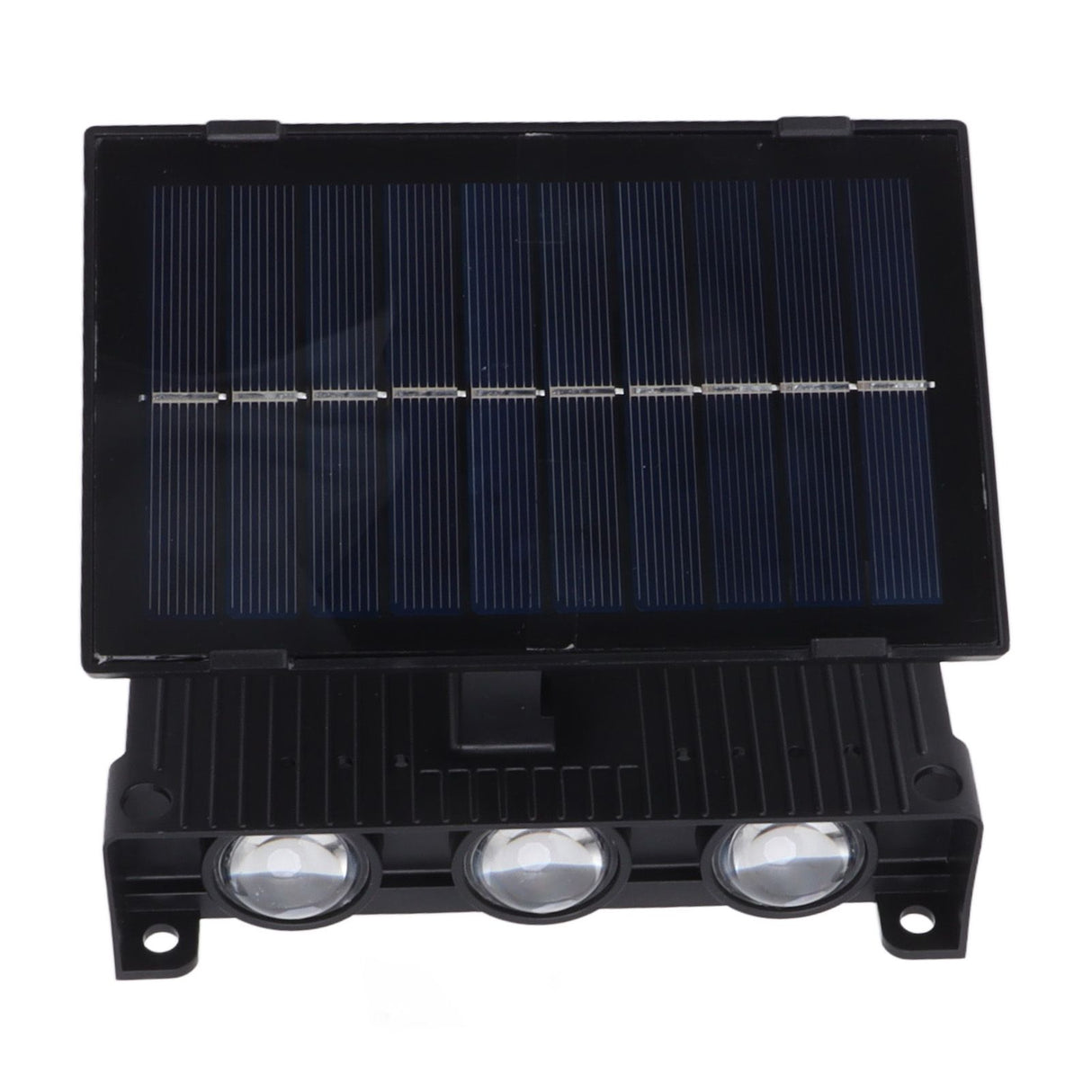 Solar Outdoor Lights Waterproof 6 LED Bulbs Ambient Outdoor Wall Lamp for Garden Patio Courtyard Terrace Indoor RGB