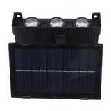 Solar Outdoor Lights Waterproof 6 LED Bulbs Ambient Outdoor Wall Lamp for Garden Patio Courtyard Terrace Indoor RGB