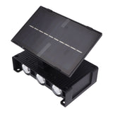 Solar Outdoor Lights Waterproof 6 LED Bulbs Ambient Outdoor Wall Lamp for Garden Patio Courtyard Terrace Indoor RGB