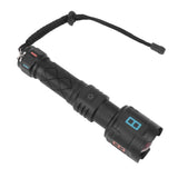 Rechargeable LED Flashlights 10000LM 5 Modes Super Bright Waterproof Flashlights with Fluorescent Strip for Emergency