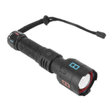 Rechargeable LED Flashlights 10000LM 5 Modes Super Bright Waterproof Flashlights with Fluorescent Strip for Emergency