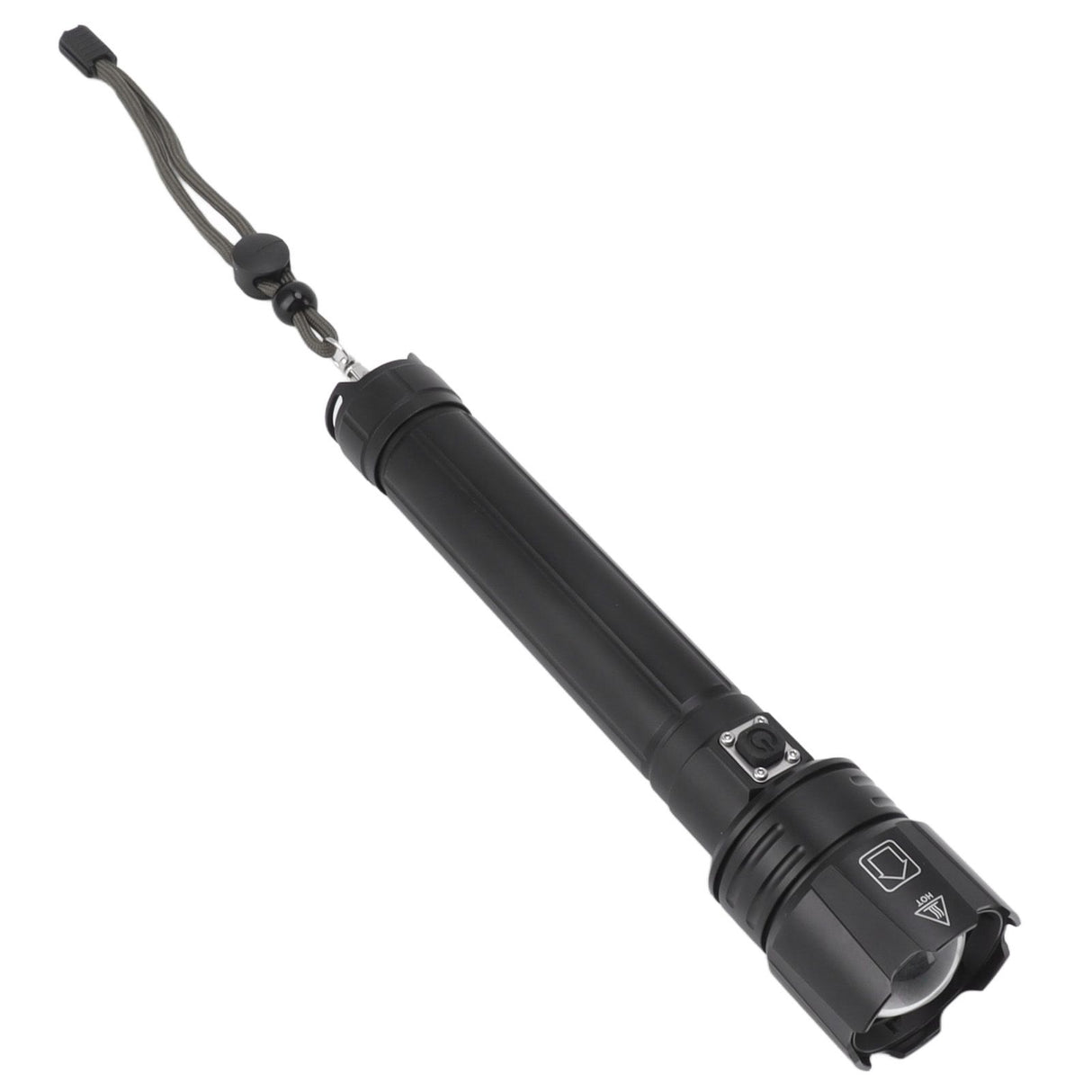 10000LM LED Flashlight USB Rechargeable Portable Adjustable Brightness Waterproof Zoom Flashlight For Hiking Camping Climbing