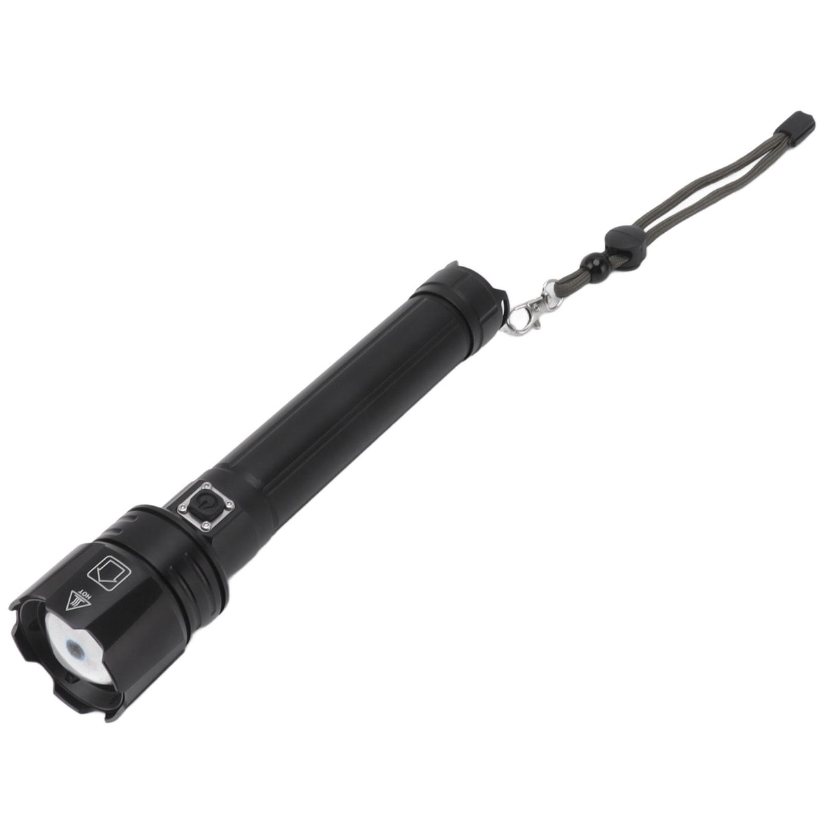 10000LM LED Flashlight USB Rechargeable Portable Adjustable Brightness Waterproof Zoom Flashlight For Hiking Camping Climbing