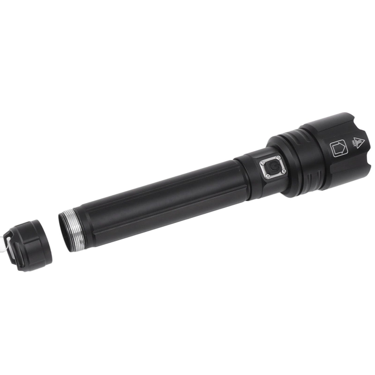10000LM LED Flashlight USB Rechargeable Portable Adjustable Brightness Waterproof Zoom Flashlight For Hiking Camping Climbing