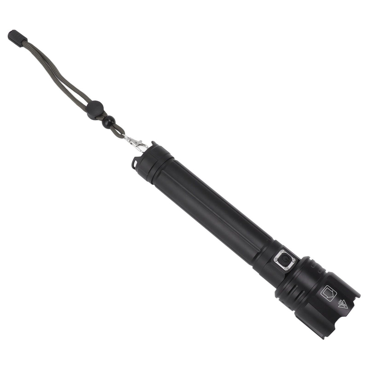 10000LM LED Flashlight USB Rechargeable Portable Adjustable Brightness Waterproof Zoom Flashlight For Hiking Camping Climbing