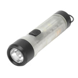 700 Luminous Flux Keychain Flashlight LED Mini Pocket Flashlight With Type C Charging Port for Night Camping - Front View
