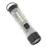 700 Luminous Flux Keychain Flashlight LED Mini Pocket Flashlight With Type C Charging Port for Night Camping