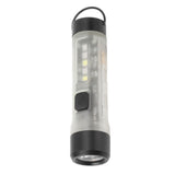 700 Luminous Flux Keychain Flashlight LED Mini Pocket Flashlight With Type C Charging Port for Night Camping